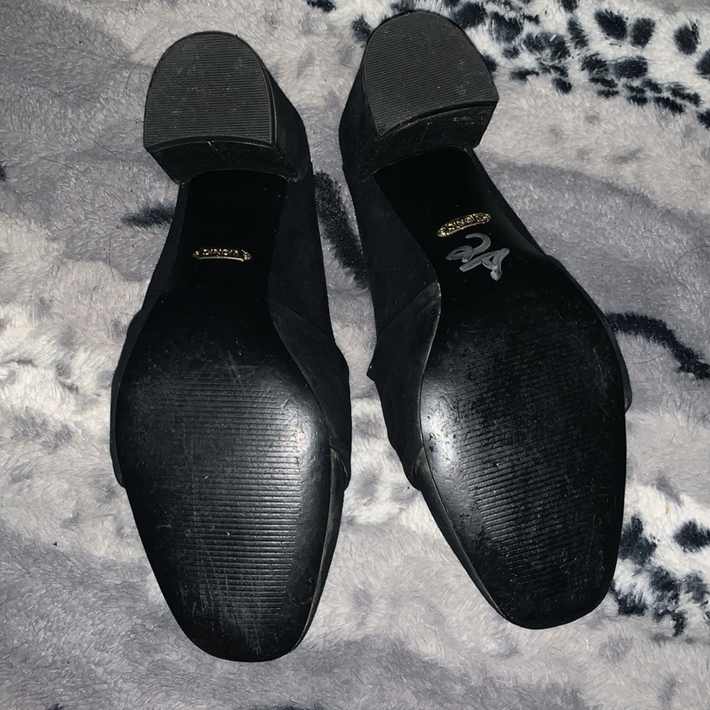 VIONIC Presley Black Velvet Bow Mules — 6.5 - Picture 11 of 11